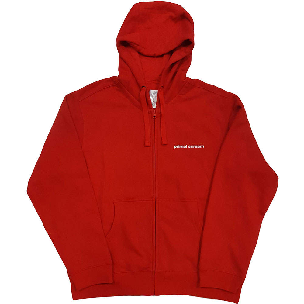 Primal Scream - Screamadelica Veste zip à capuche - Rouge